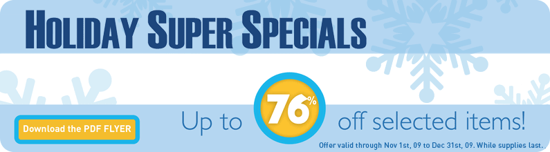 Winter '09 Value Collection - Holiday Super Specials