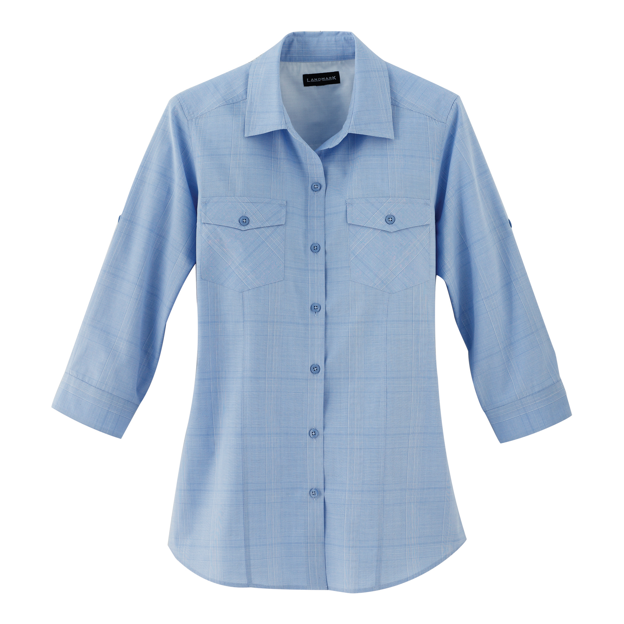 W Ralston 3 4 Sleeve Shirt Trimark Sportswear Group