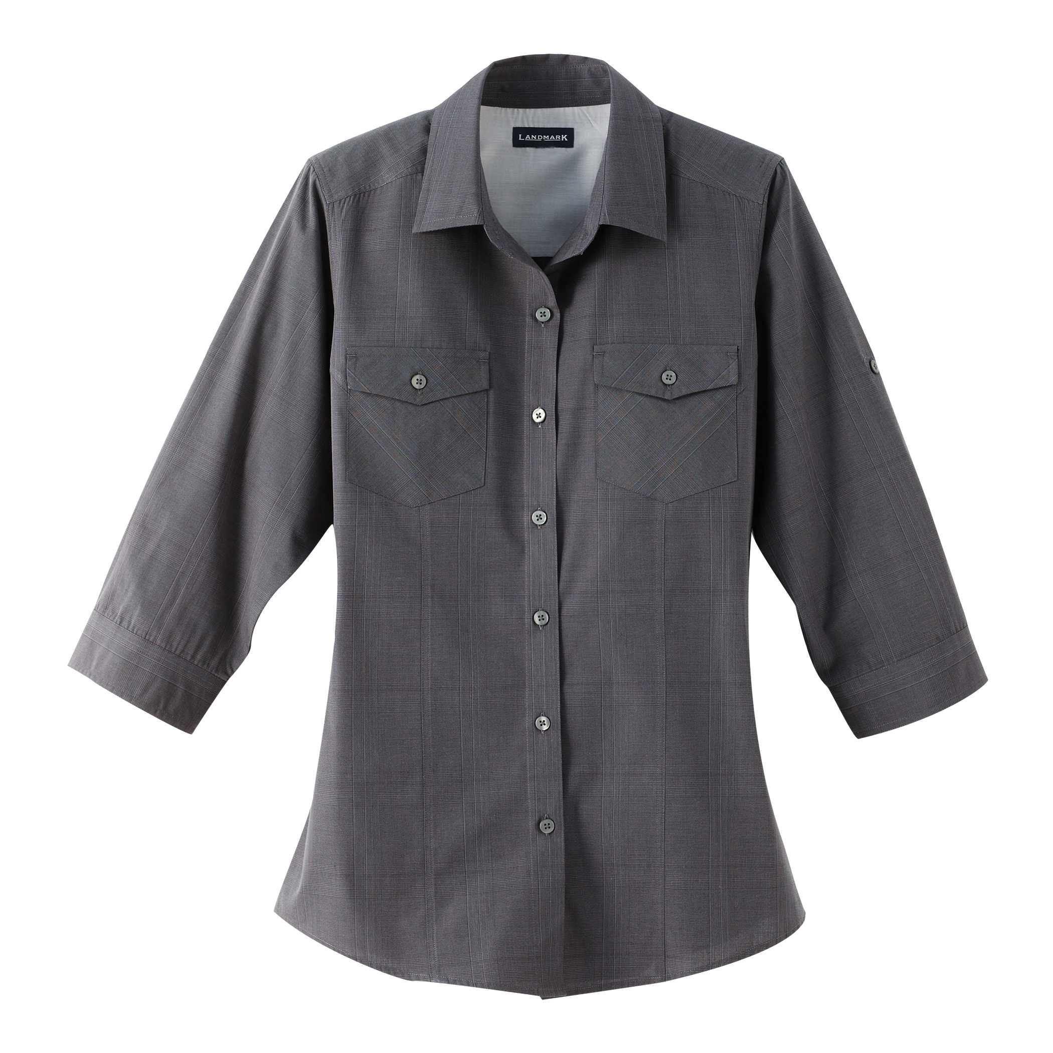 W Ralston 3 4 Sleeve Shirt Trimark Sportswear Group