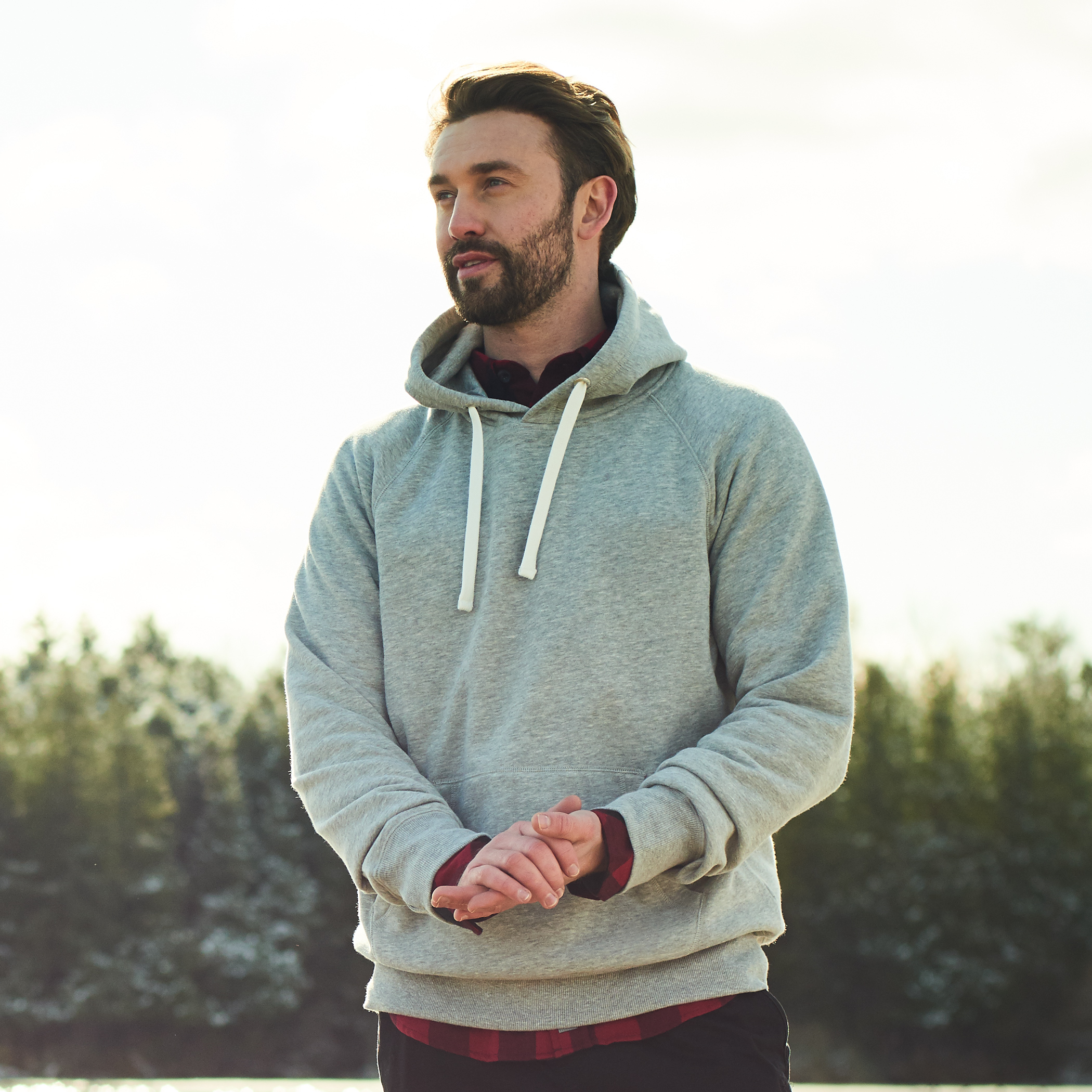 M-MAPLEGROVE Roots73 Flc Hoody | Trimark Sportswear