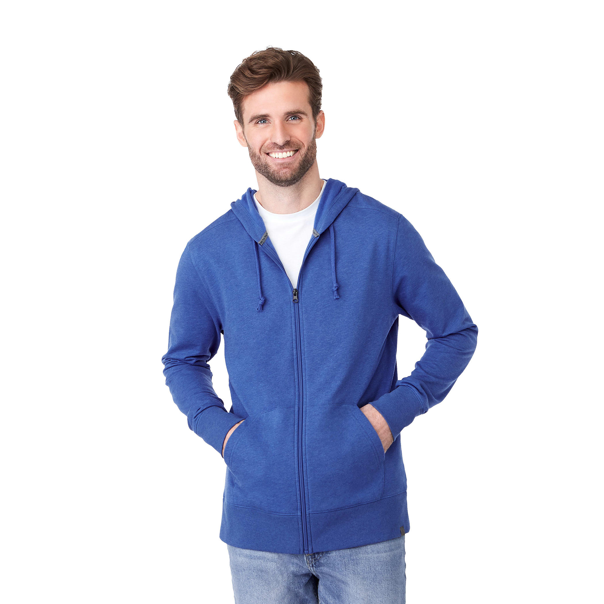 Men s ARGUS Eco Fleece Full Zip Hoody