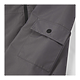 Roots Unisex Albany Full Zip Jacket Charcoal DETAIL