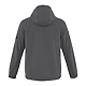 ALBANY Roots Full Zip Jacket - Unisex Charcoal BACK