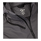 Roots Unisex Albany Full Zip Jacket Charcoal DETAIL