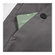Roots Unisex Albany Full Zip Jacket Charcoal DETAIL
