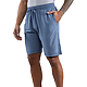 WELLABLE Men's Knit Short Moonlight Blue