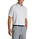 FootJoy Men's Solid Lisle Polo White