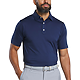 FootJoy Men's Solid Lisle Polo Navy