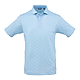 FootJoy Men's Short Sleeve Speckle Print Polo Solace Blue Front