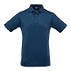 FootJoy Men's Short Sleeve Speckle Print Polo Navy Front