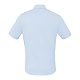TATRA Eco Short Sleeve Knit Shirt Frost Blue Back