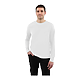 DARA LS Tech Tee - Men's White BACK