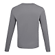DARA LS Tech Tee - Men's Quarry BACK