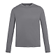 DARA LS Tech Tee - Men's Quarry FRONT