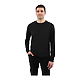 DARA LS Tech Tee - Men's Black BACK