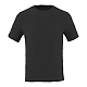 WELLABLE Men's Short Sleeve Tee Heather Dark Charcoal