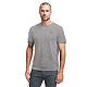 American Giant Classic Cotton Crew T - Mens Heather Grey