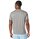 Greatness Wins Core Tech Tee - Men's Rustic Metal Heather BACK