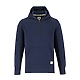 Roots73 CANMORE Eco Quarter Zip Hoody - Unisex Indigo Blue