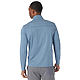 Greatness Wins Core Tech Quarter Zip - Men's Superior Blue Heather OnFigBACK