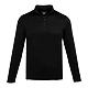DARA Knit Quarter Zip - Men's Black FRONT