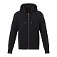 American Giant Classic Full Zip Hoody - Men's Black Front
