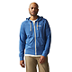 American Giant Lightweight Full Zip - Mens Essential Blue Heather