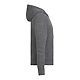 American Giant Lightweight Full Zip - Mens Grey Ink Heather Right