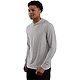 WELLABLE Men's Knit Hoodie Fossil Heather