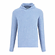 WELLABLE Men's Knit Hoodie Moonlight Blue Heather