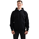 Redwood Classics Hooded Kanga Pullover Black FRONT