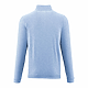 WELLABLE Men's Knit 1/4 Zip Moonlight Blue Heather Back