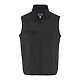 WESTVILLE Roots Mircofleece Vest - Unisex Black Front