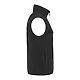 WESTVILLE Roots Mircofleece Vest - Unisex Black Right