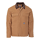 Berne Heritage Duck Chore Coat Brown FRONT