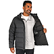 GENEVA Eco Packable Insulated Jacket-Mens Grey Storm