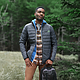 GENEVA Eco Hybrid Insulated Jacket-Mens Grey Storm/Black