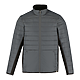 GENEVA Eco Hybrid Insulated Jacket-Mens Grey Storm/Black