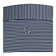 STITCH® Atlantic Stripe Polo Shirt - Men's Stitch Navy DETAIL