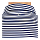 STITCH® Club Stripe Polo Shirt - Men's Stitch Navy DETAILOback