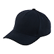Recycled Cotton Twill 5 Panel Ballcap - Unisex Navy Left