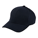 Recycled Cotton Twill 6 Panel Ballcap - Unisex Navy Left