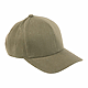 Recycled Cotton Twill 6 Panel Ballcap - Unisex Olive Right