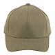 Recycled Cotton Twill 6 Panel Ballcap - Unisex Olive