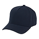 Recycled Cotton Canvas 5 Panel Ballcap - Unisex Navy Left