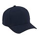Recycled Cotton Canvas 5 Panel Ballcap - Unisex Navy Right