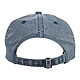 Recycled Cotton Washed 6 Panel Ballcap - Unisex Vintage Navy Back