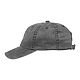 Recycled Cotton Washed 6 Panel Ballcap - Unisex Black Left