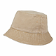 Recycled Cotton Vintage Washed Bucket Hat - Unisex Desert Khaki LEFT
