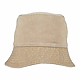 Recycled Cotton Vintage Washed Bucket Hat - Unisex Desert Khaki